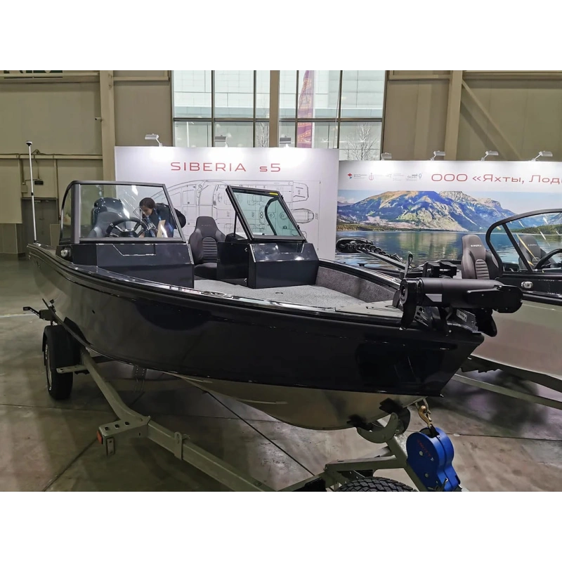 Катер-лодка алюминиевая SIBERIA S5 (mod 1)