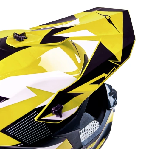 Шлем кроссовый Sharmax SH336 Yellow/Black