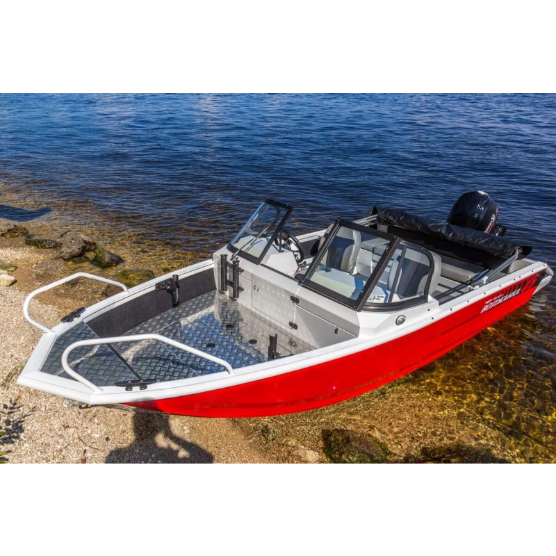 Катер-лодка алюминиевая ВОЛЖАНКА 46 Fish