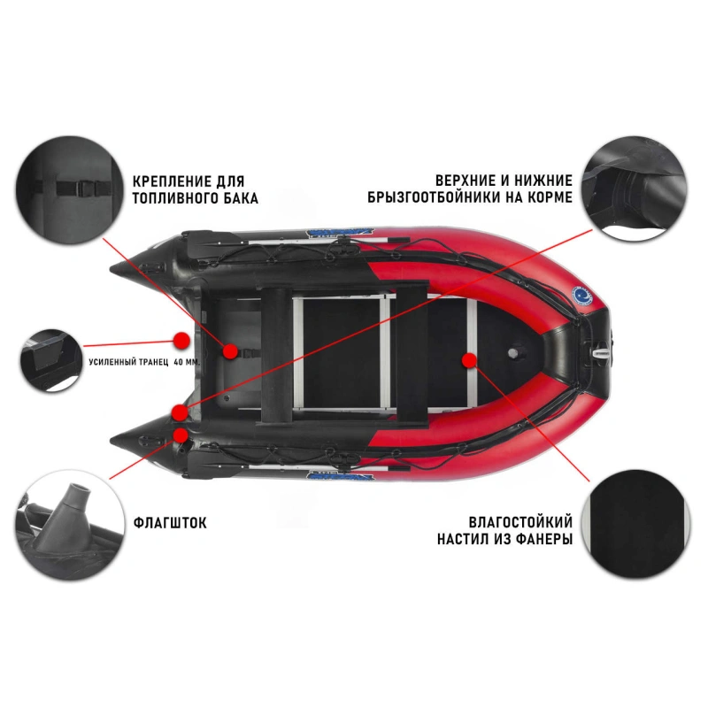 Лодка ПВХ STORMLINE Adventure Standard 380