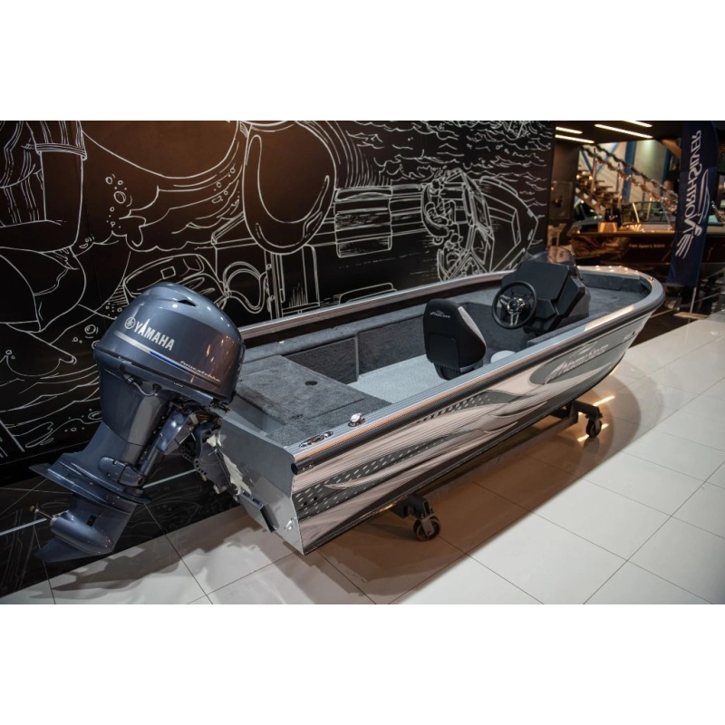 Катер-лодка алюминиевая NORTHSILVER 470 SC
