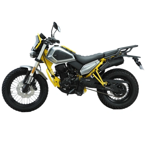 Мотоцикл REGULMOTO Wizard Серый/Желтый