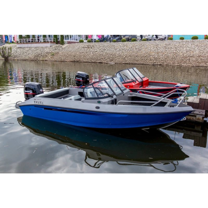 Катер-лодка алюминиевая VBOATS Yava L Fish