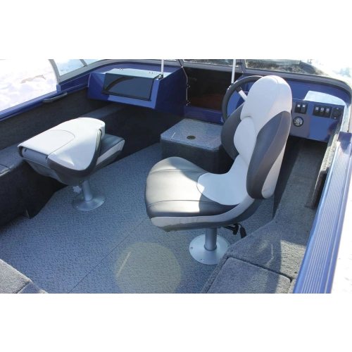 Катер-лодка алюминиевая WINDBOAT 4.6 DC EvoFish