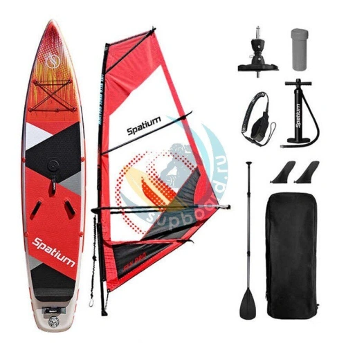 Supboard для виндсерфинга Spatium 11.6 с парусом 5 м²
