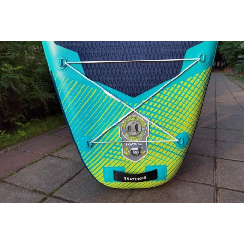 Надувная сап доска Skatinger Serial Green 11'6 с веслом