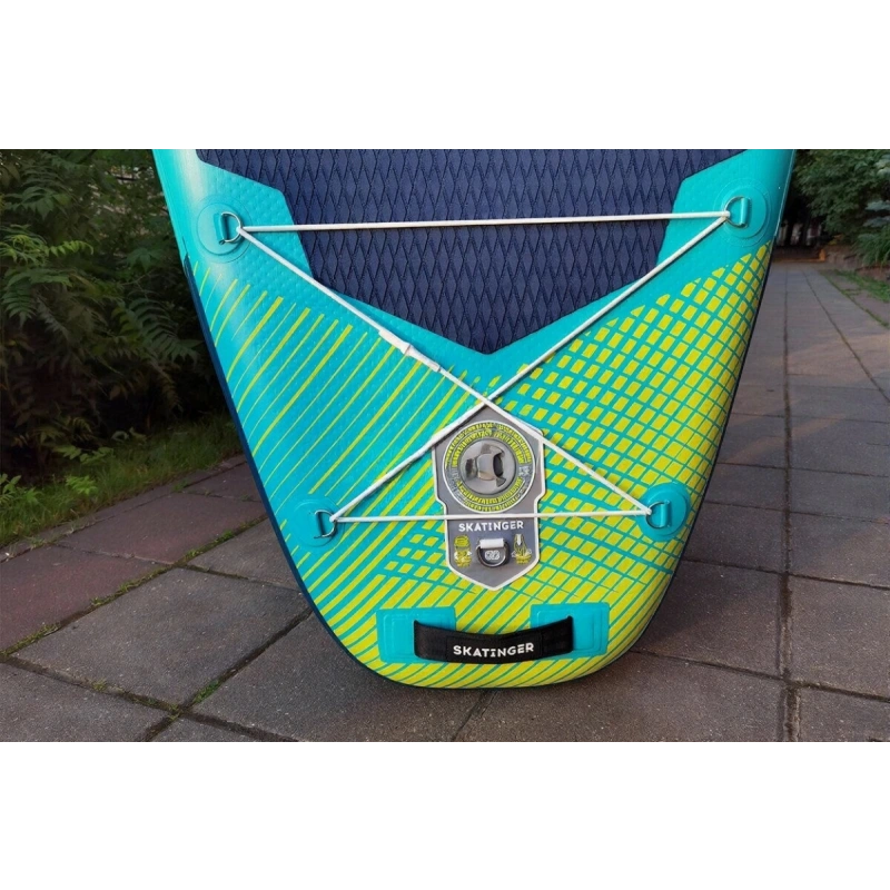 Надувная сап доска Skatinger Serial Green 11'6 с веслом