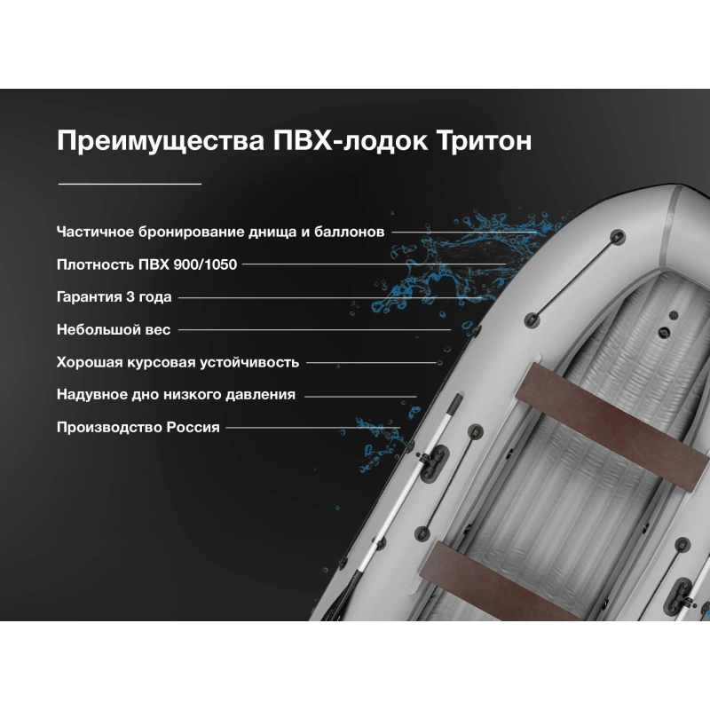 Лодка ПВХ ТРИТОН Air 330