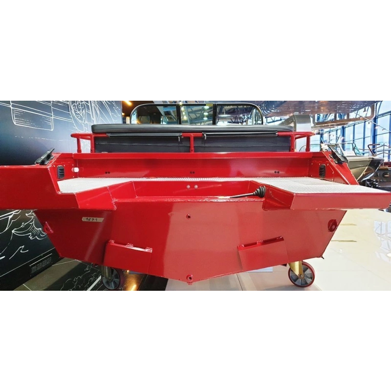 Катер-лодка алюминиевая NORTHSILVER 470 Fish