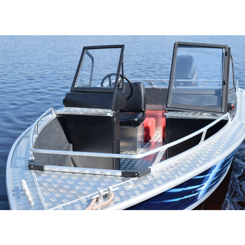 Катер-лодка алюминиевая WELLBOAT 51